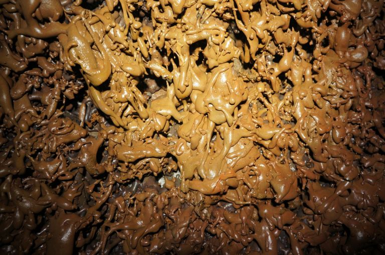 EXPLORATION DES TUNNELS DE LAVE DE LA RIVIERE DES REMPARTS ILE DE LA REUNION 974 PITON DE LA FOURNAISE SPELEOLOGIE VOLCANIQUE (7)