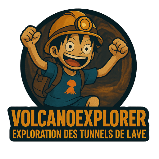 Logo Volcanoexplorer Tunnels de lave