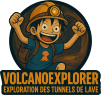 Logo Volcanoexplorer Tunnels de lave